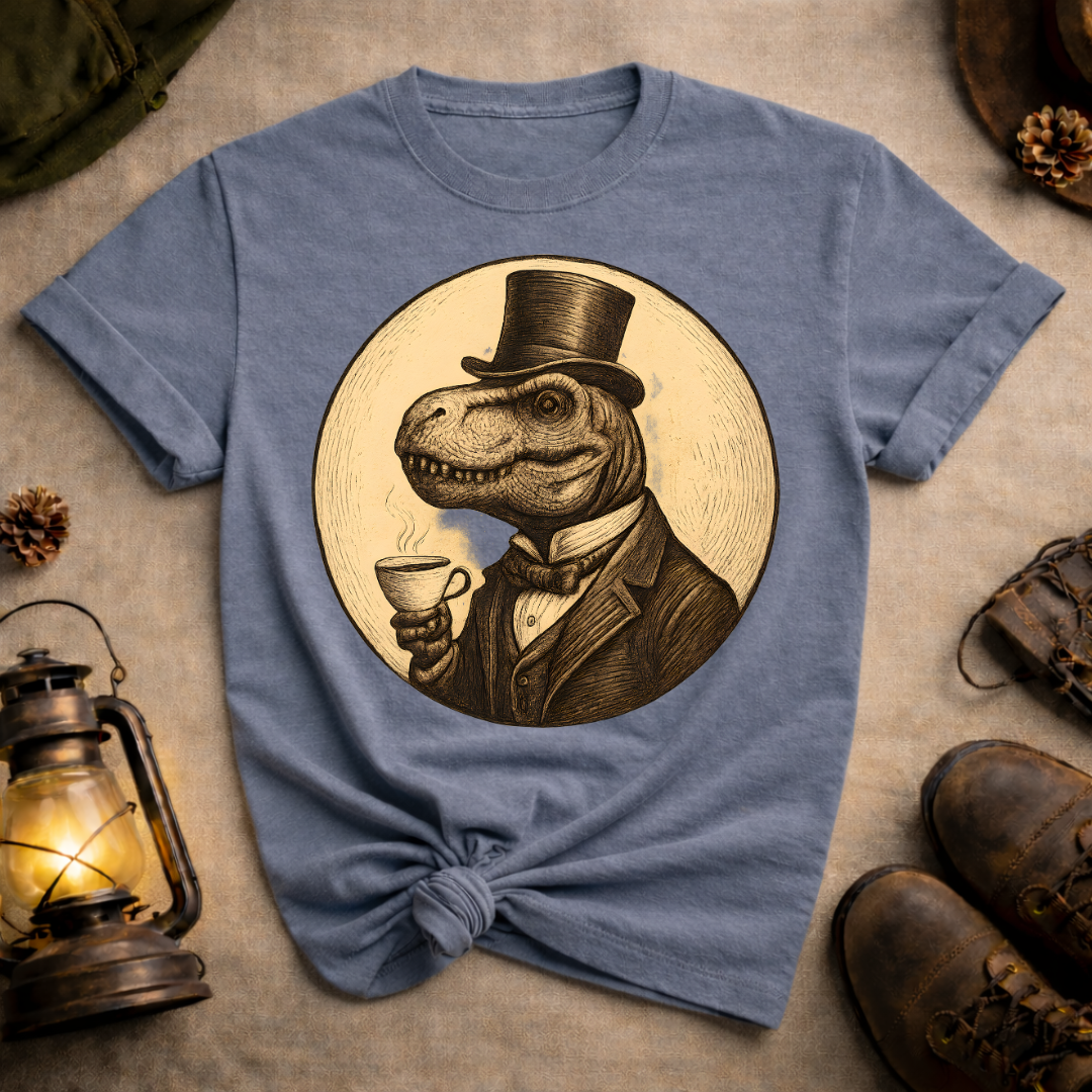 Dapper T-Rex T-Shirt