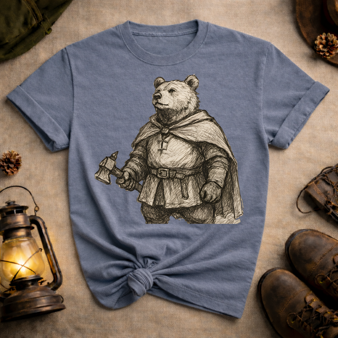 Bear with Warhammer T-Shirt