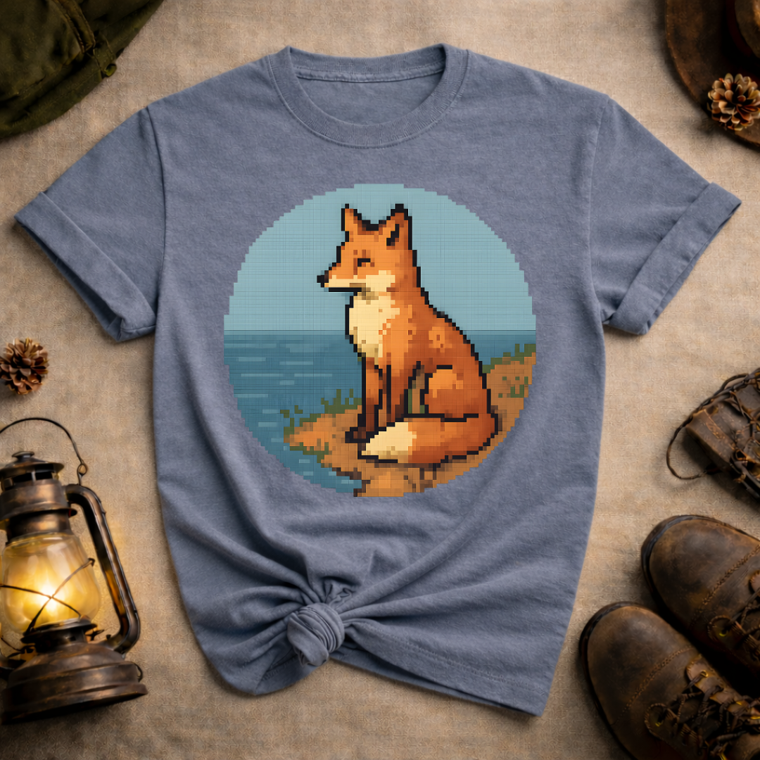 Pixel Art Fox T-Shirt