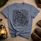 Korean Folk Art Tiger T-Shirt