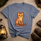 Pixel Art Cat T-Shirt