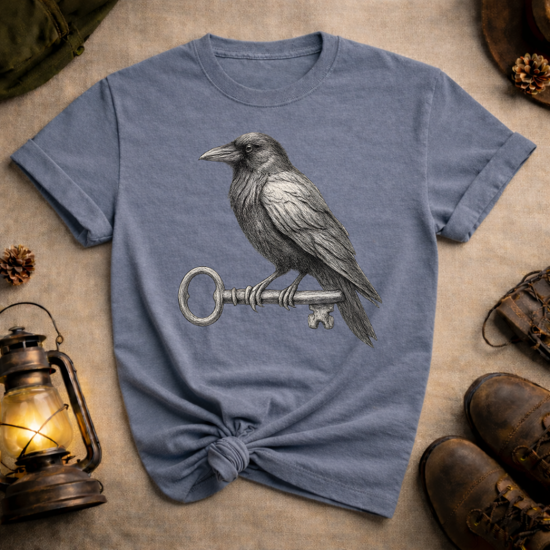 Crow and Key T-Shirt