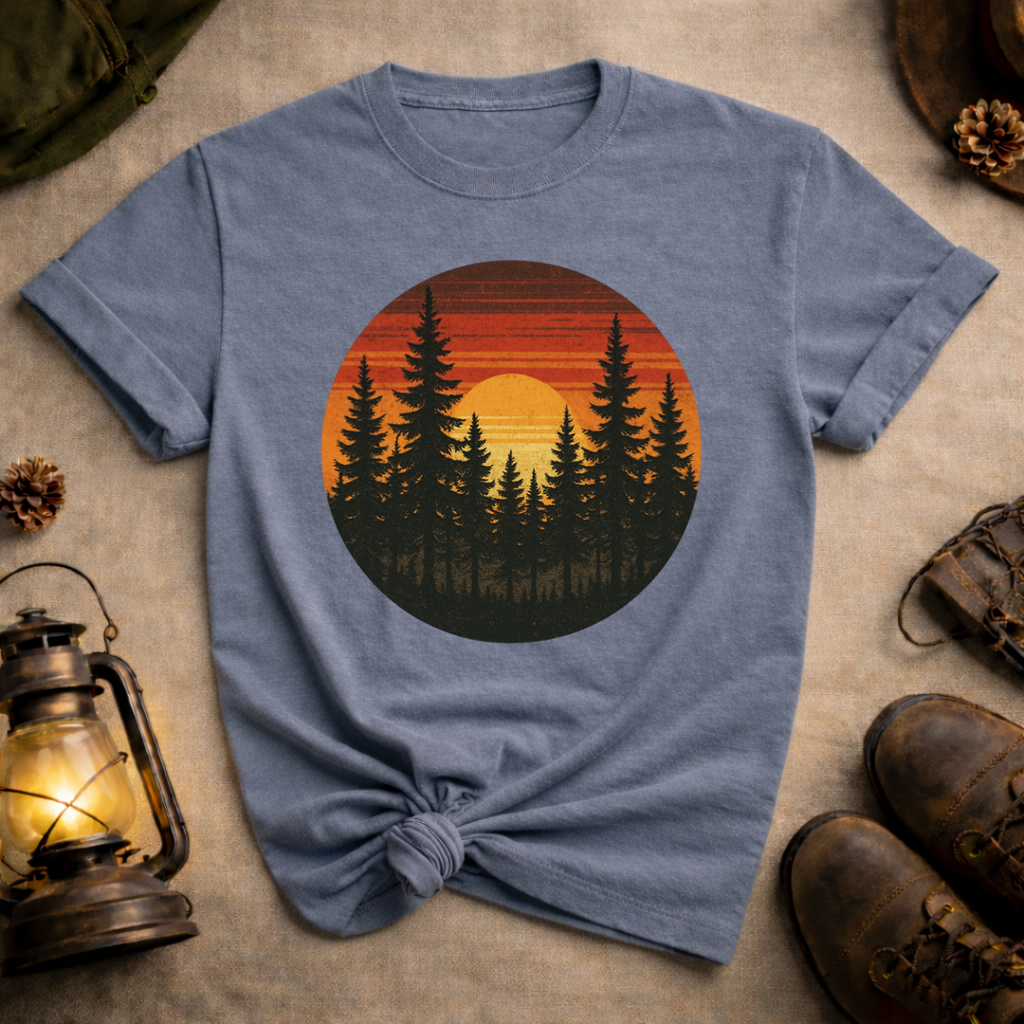 Vintage Style Sunset T-Shirt