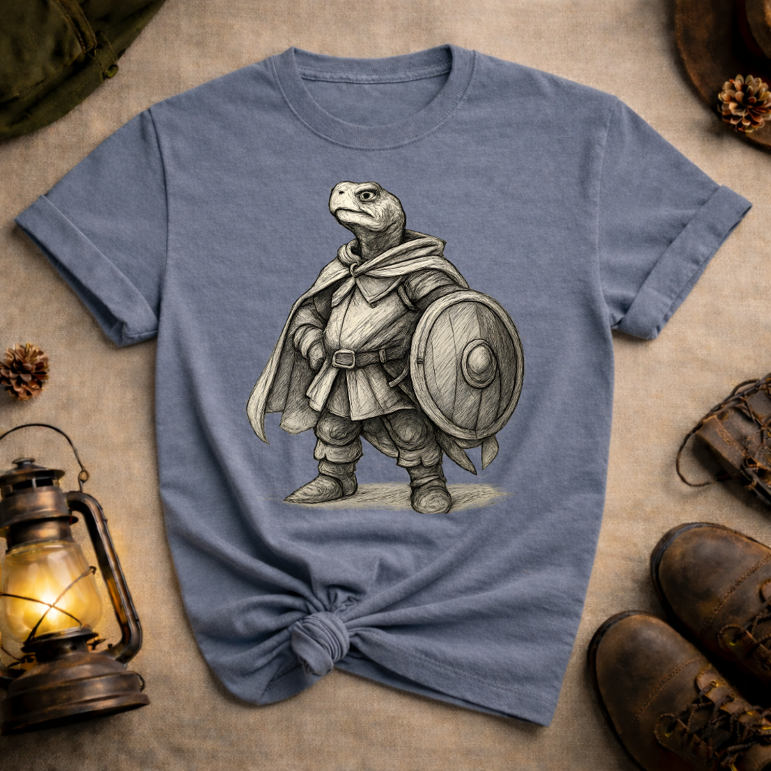 Turtle with Shield T-Shirt