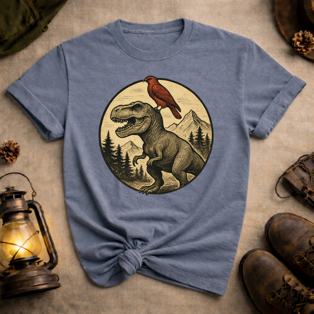 T-Rex and Hawk T-Shirt
