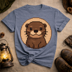 Pixel Art Otter T-Shirt