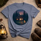 Pixel Art Cabin T-Shirt