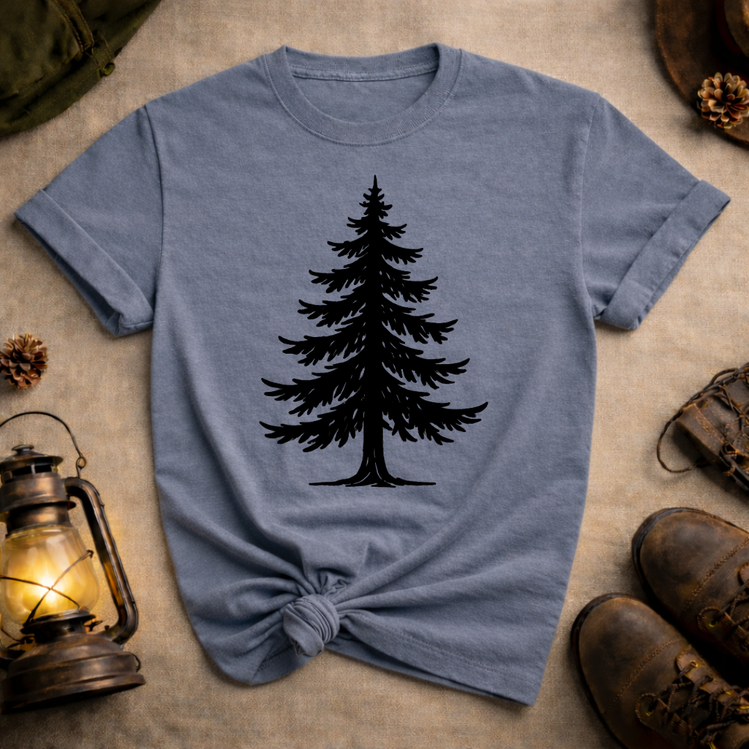 Pine Tree Silhouette T-Shirt