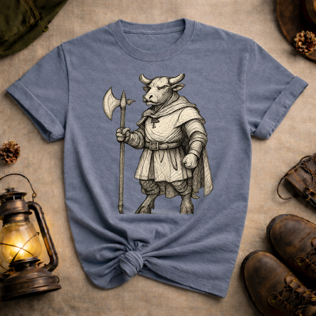Ox with War Ax T-Shirt