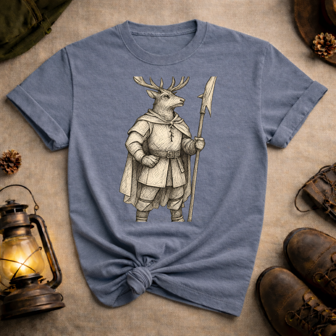 Stag with Glaive T-Shirt
