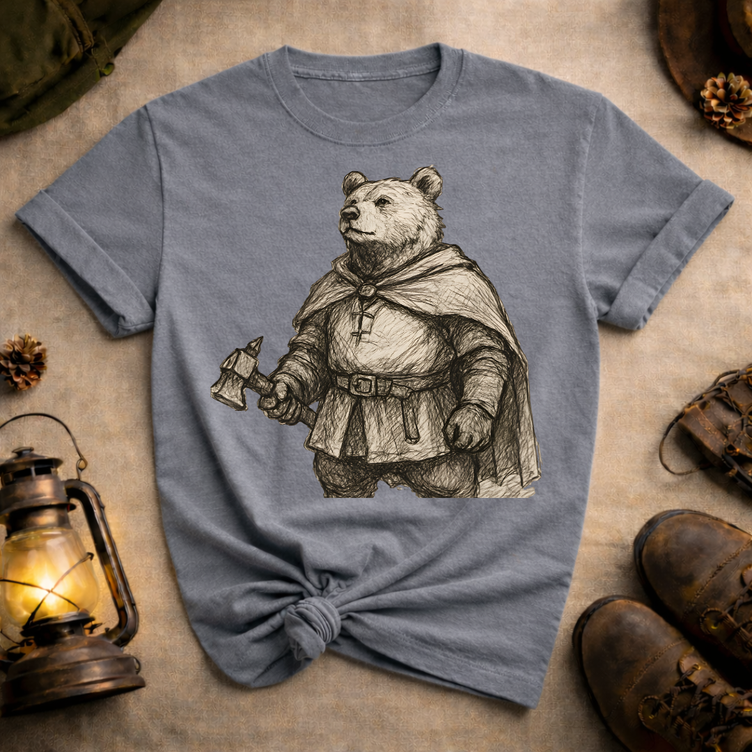 Bear with Warhammer T-Shirt