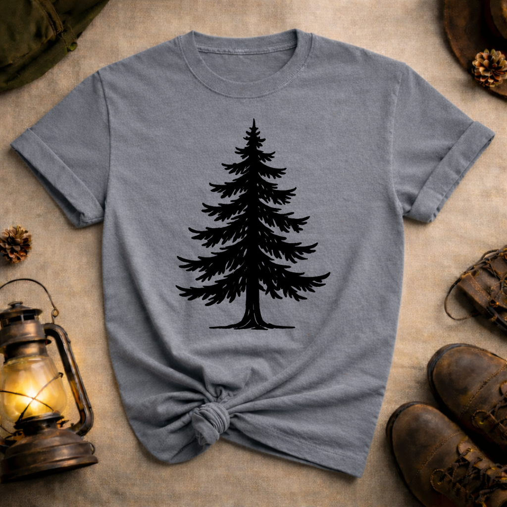 Pine Tree Silhouette T-Shirt