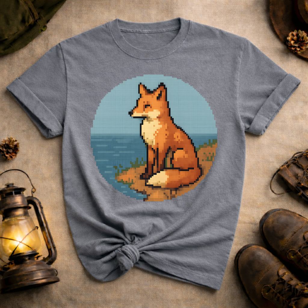 Pixel Art Fox T-Shirt
