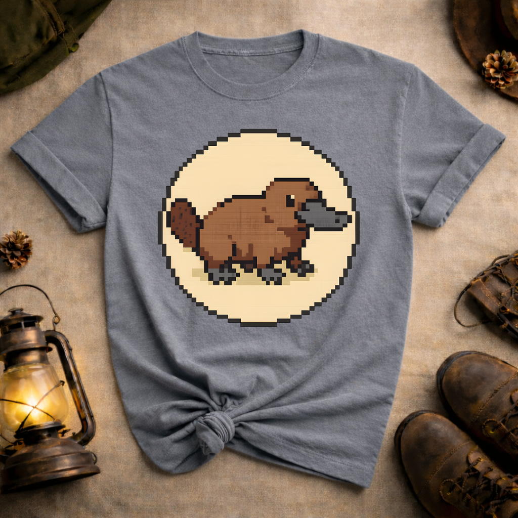 Pixel Art Platypus T-Shirt