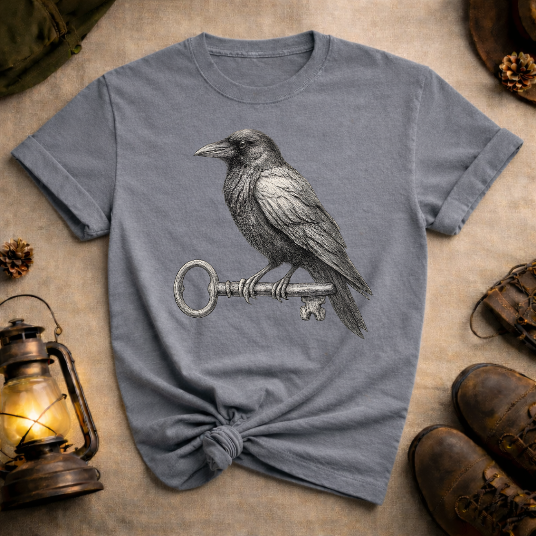 Crow and Key T-Shirt