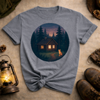 Pixel Art Cabin T-Shirt