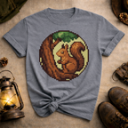 Pixel Art Squirrel T-Shirt
