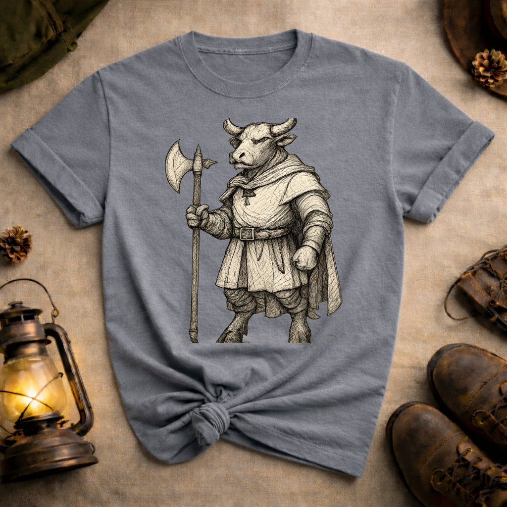 Ox with War Ax T-Shirt