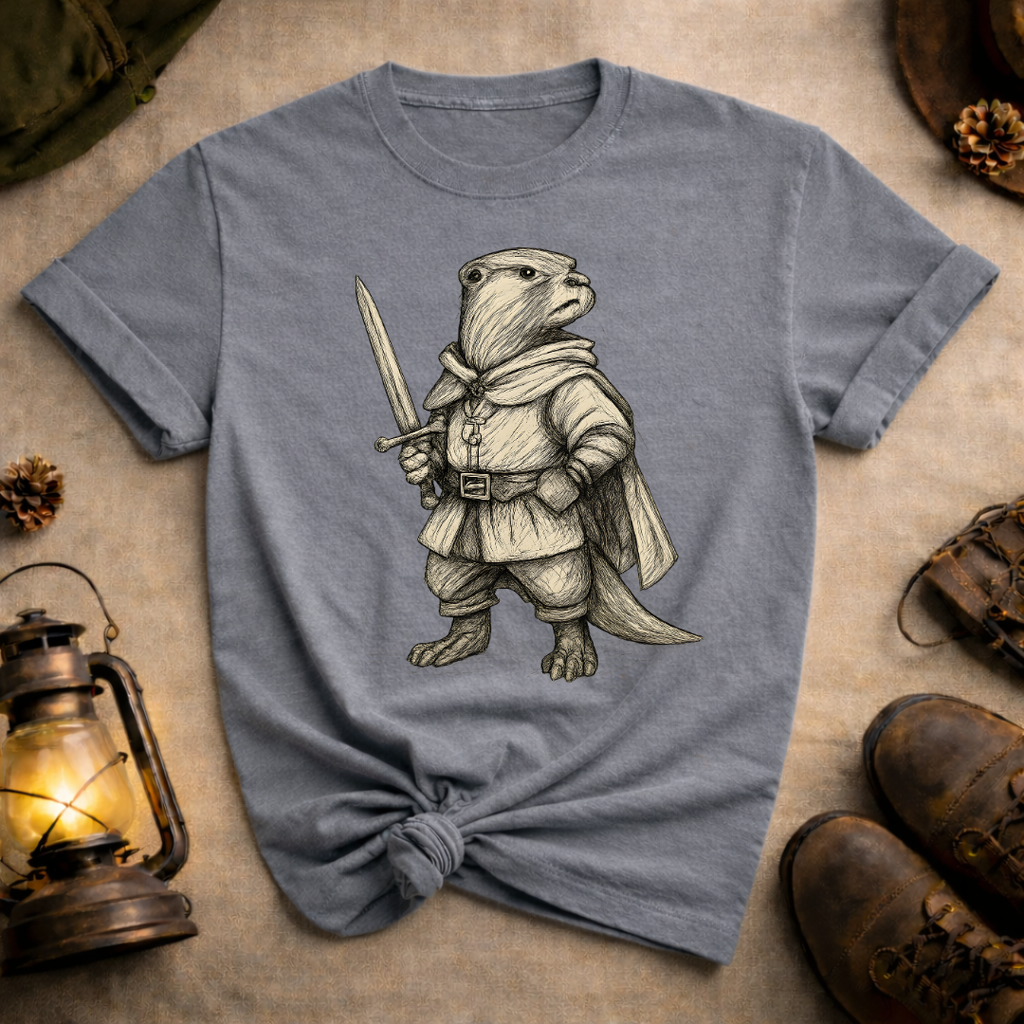 Otter with Shortsword T-Shirt