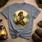 Horse with Harmonica T-Shirt