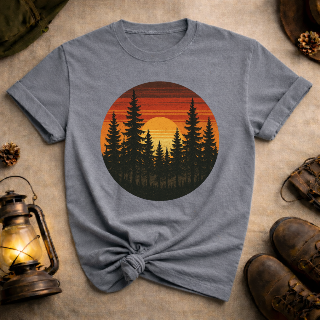 Vintage Style Sunset T-Shirt