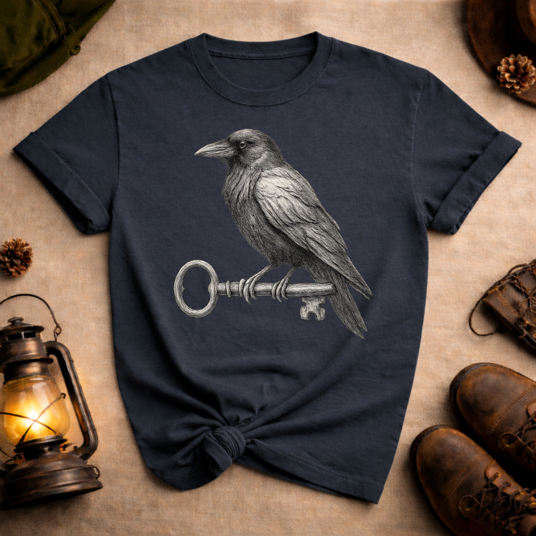 Crow and Key T-Shirt
