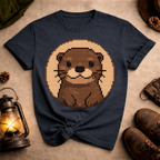 Pixel Art Otter T-Shirt