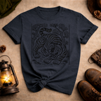 Korean Folk Art Tiger T-Shirt