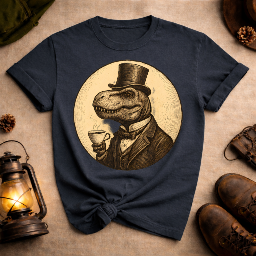 Dapper T-Rex T-Shirt