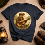 Otter with Guitar T-Shirt