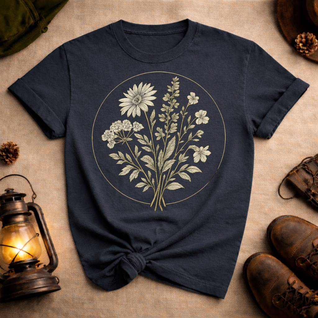 Vintage Wildflowers T-Shirt