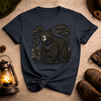 Korean Folk Art Bear T-Shirt
