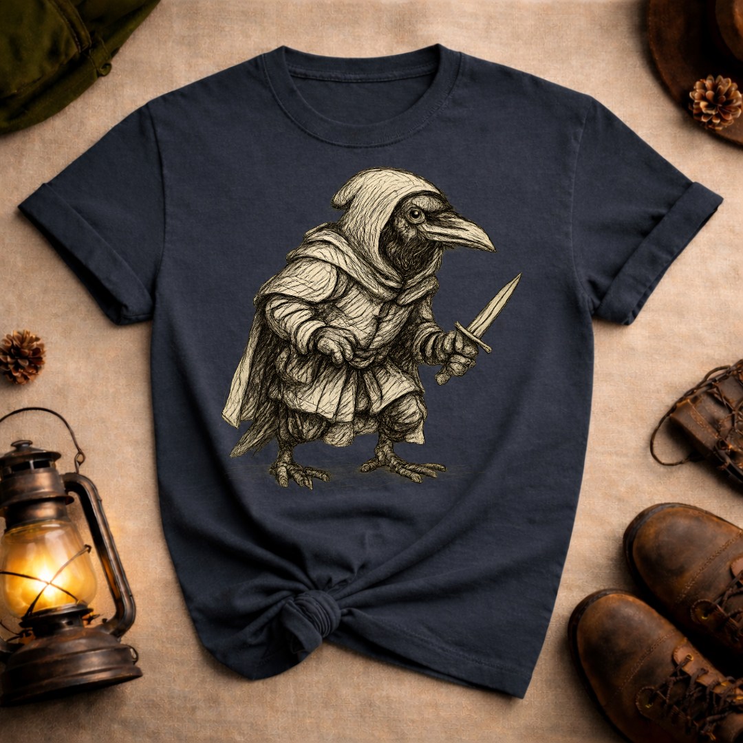 Crow with a Dagger T-Shirt