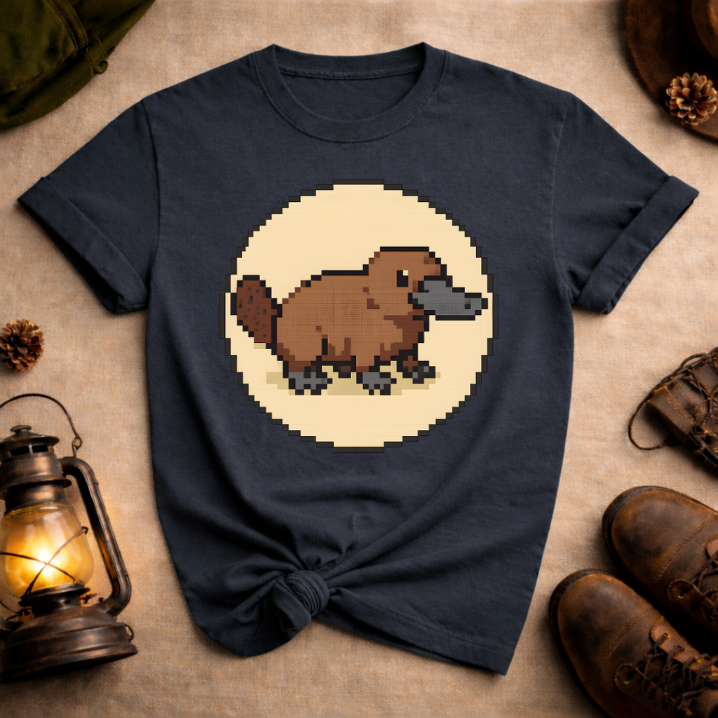 Pixel Art Platypus T-Shirt