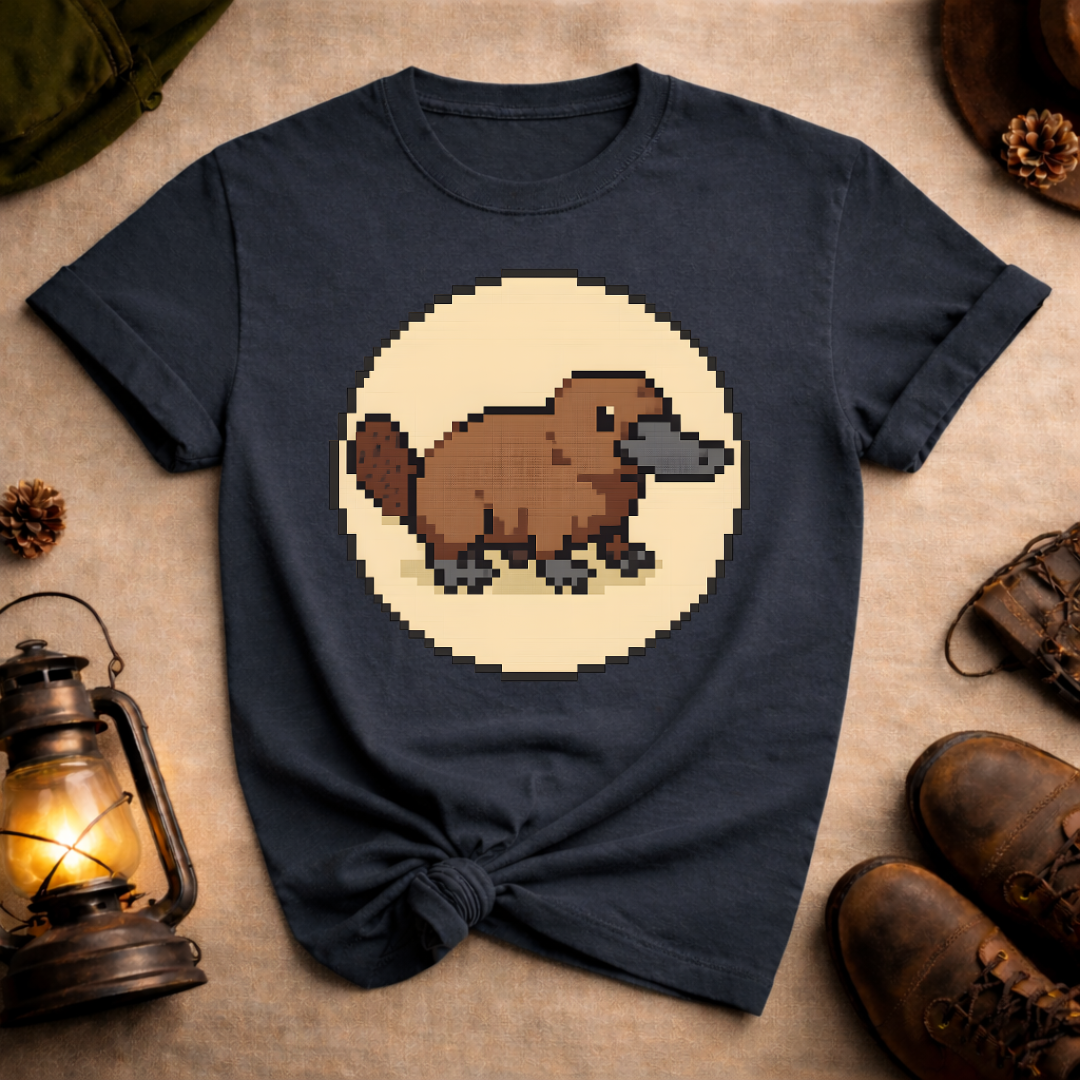 Pixel Art Platypus T-Shirt