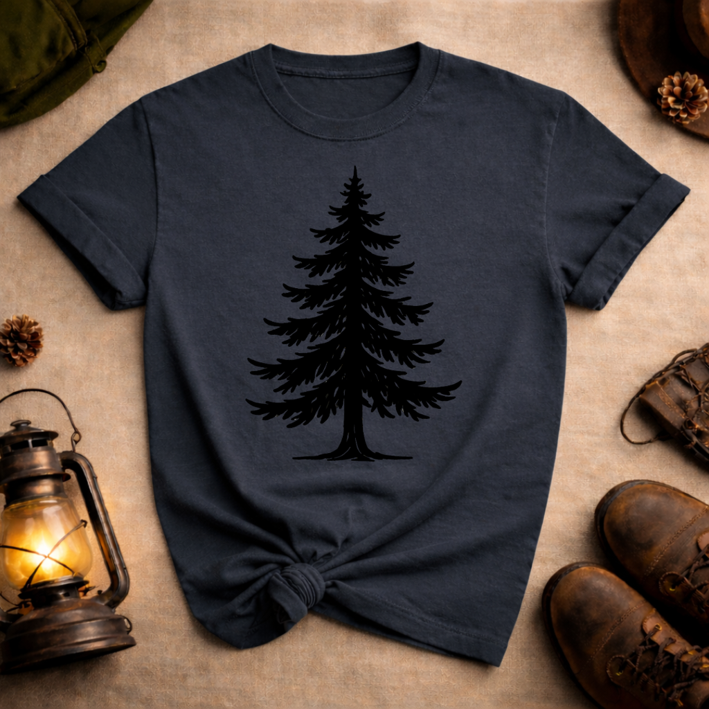 Pine Tree Silhouette T-Shirt