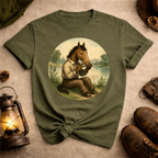 Horse with Harmonica T-Shirt