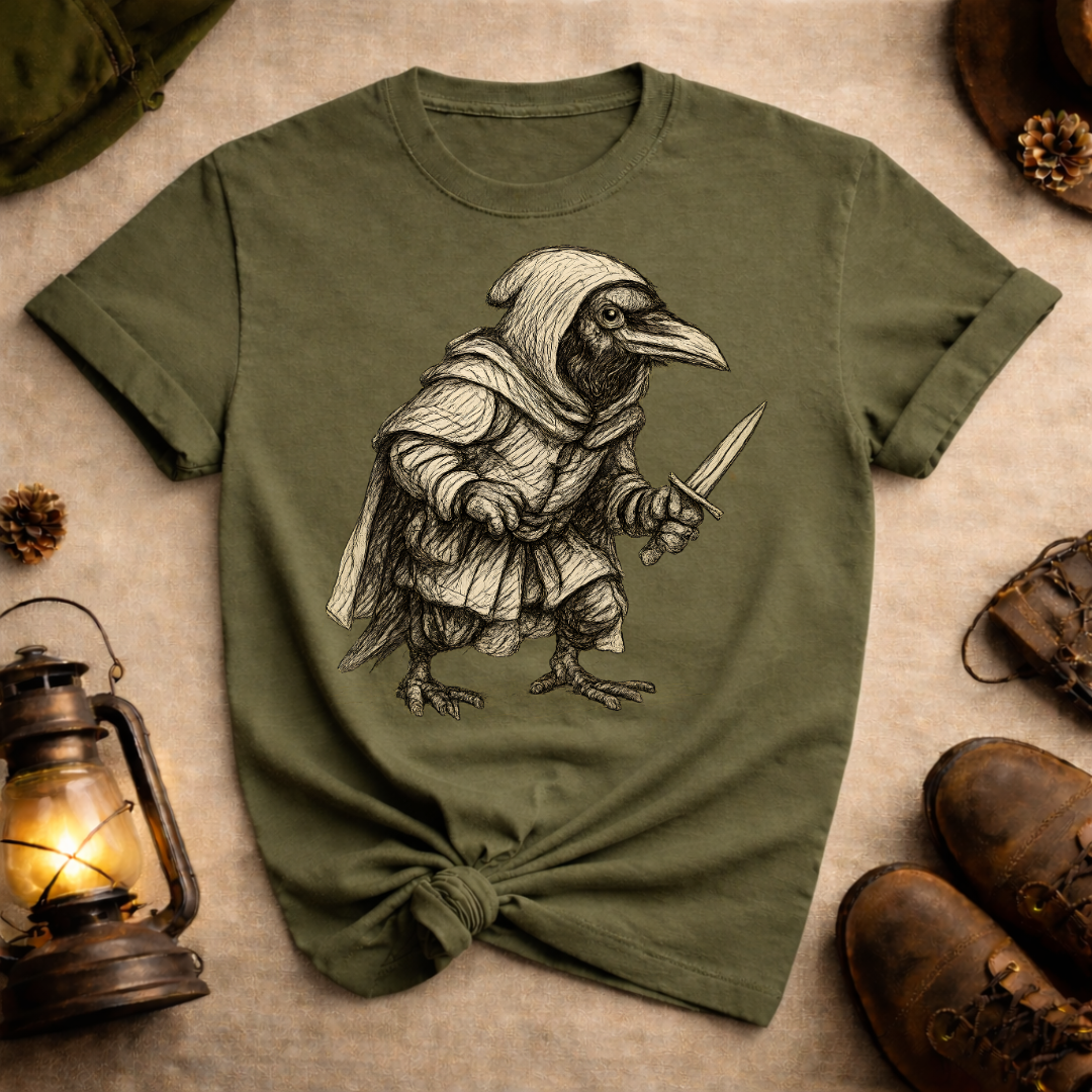 Crow with a Dagger T-Shirt