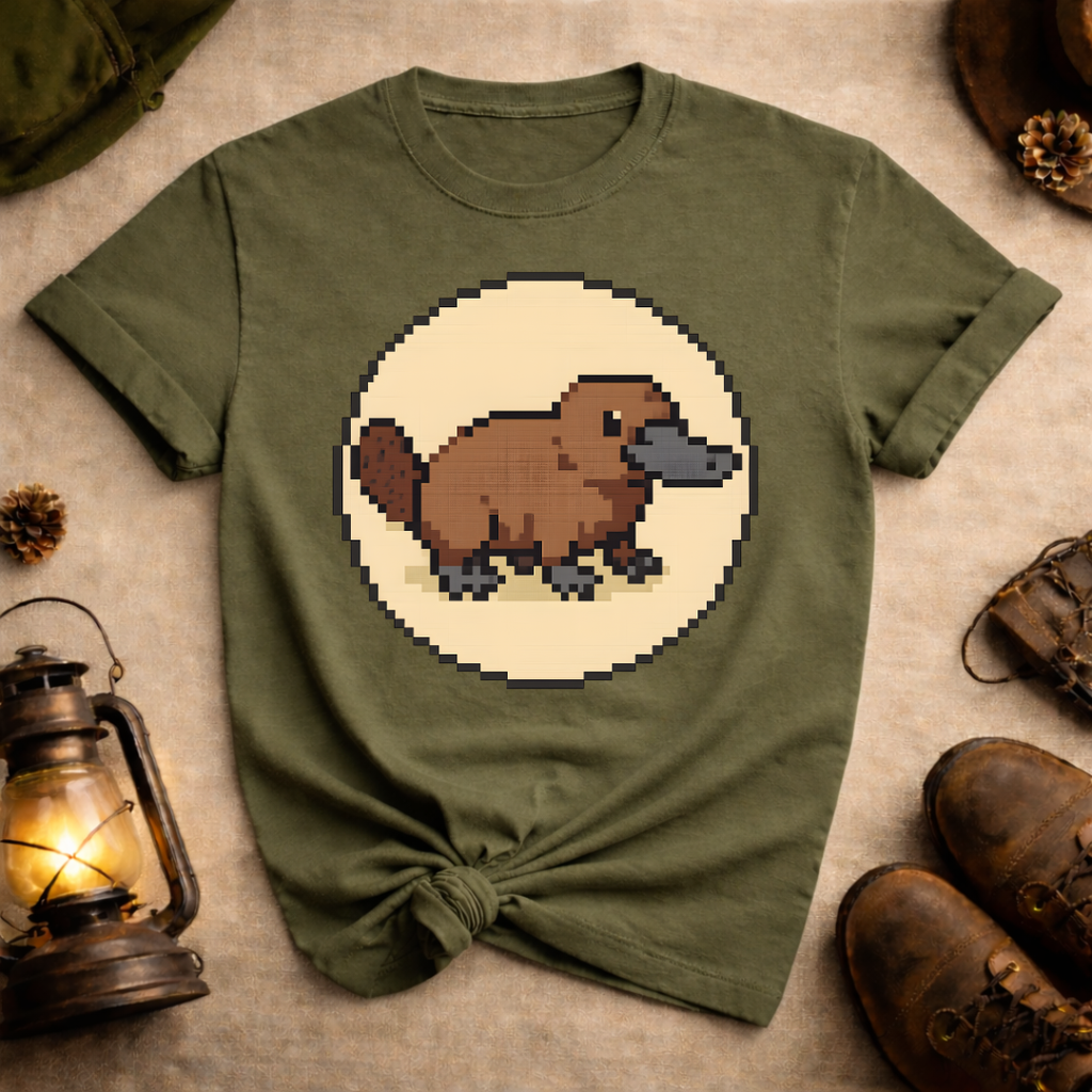 Pixel Art Platypus T-Shirt
