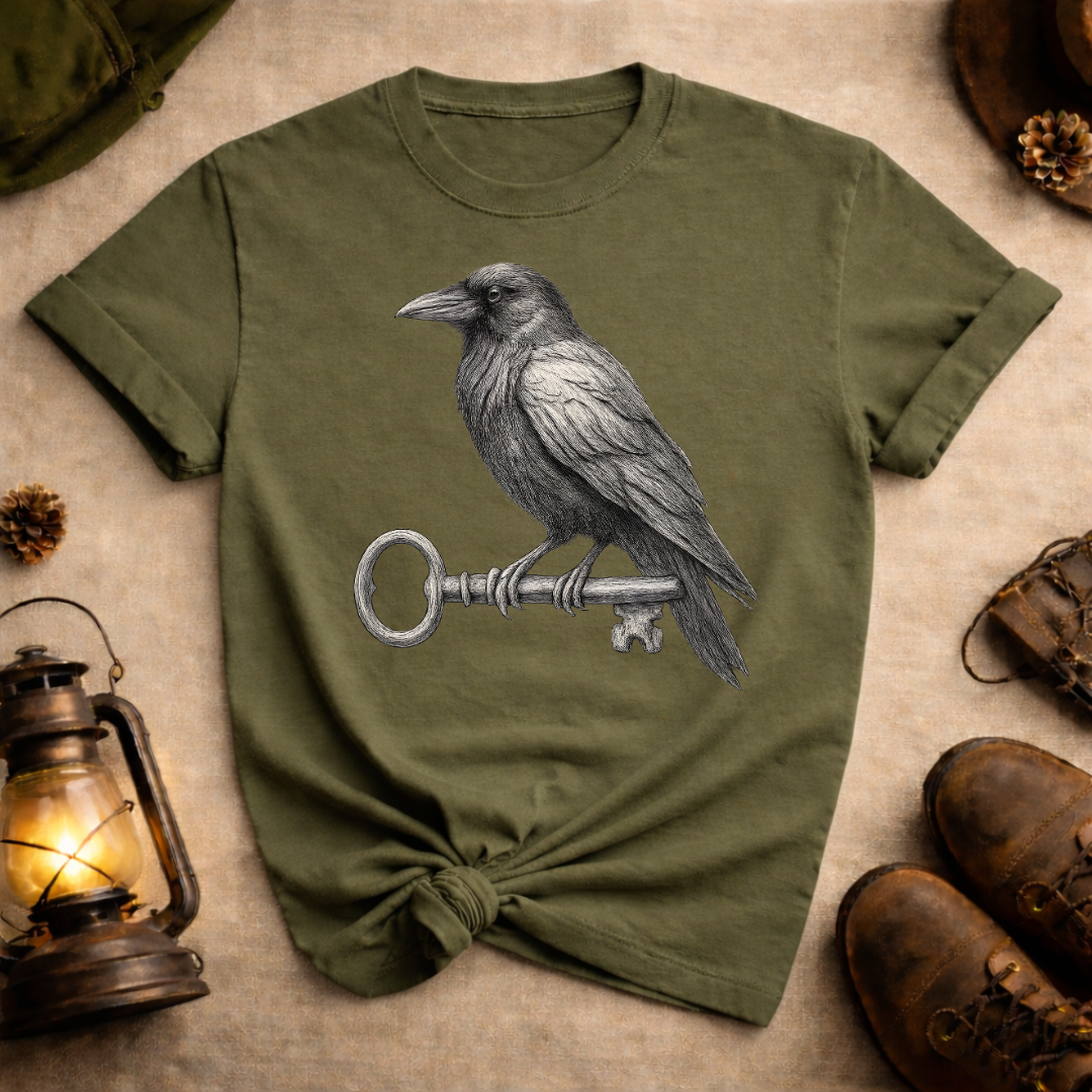 Crow and Key T-Shirt