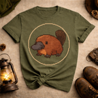 Retro Pixel Art Platypus T-Shirt