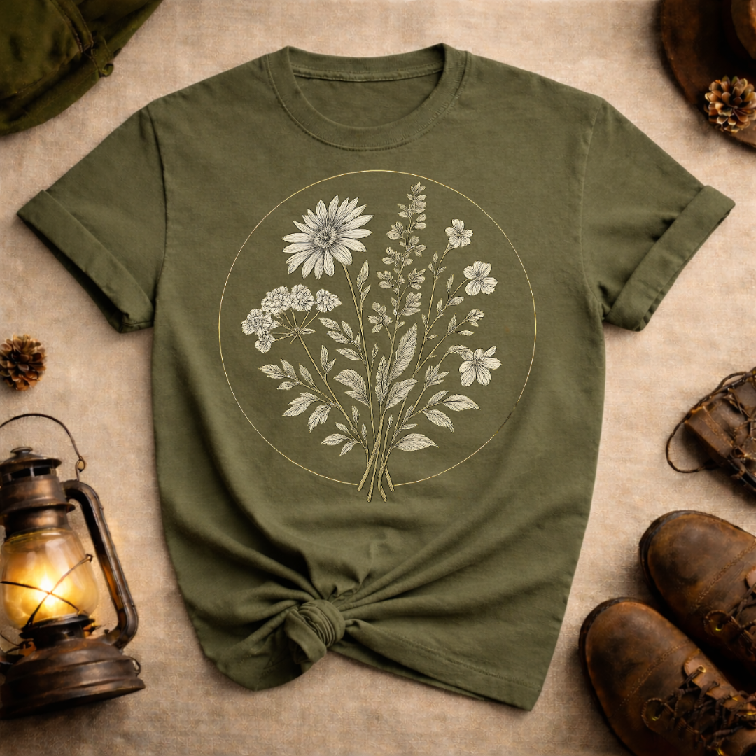 Vintage Wildflowers T-Shirt
