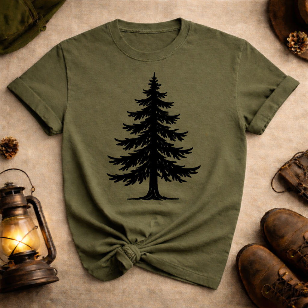 Pine Tree Silhouette T-Shirt