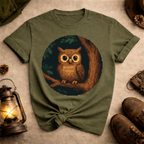 Pixel Art Owl T-Shirt