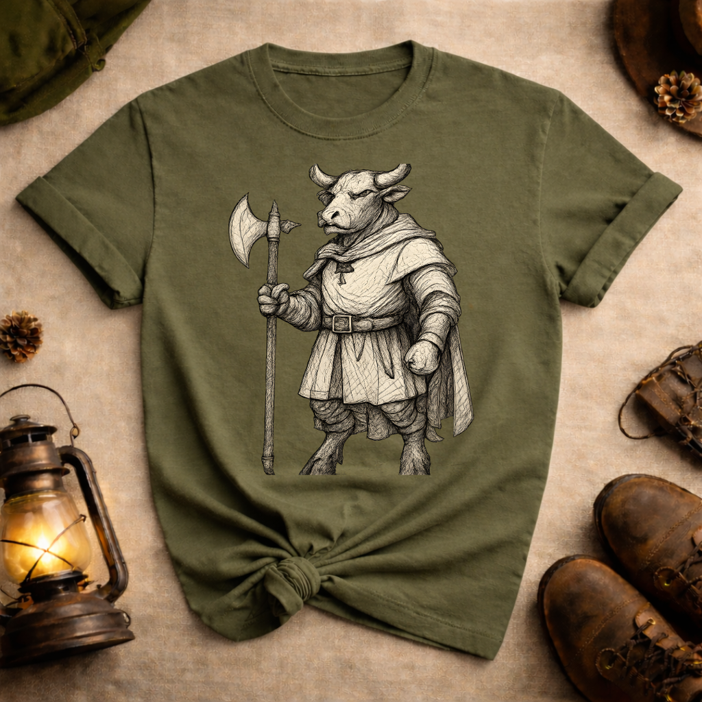 Ox with War Ax T-Shirt