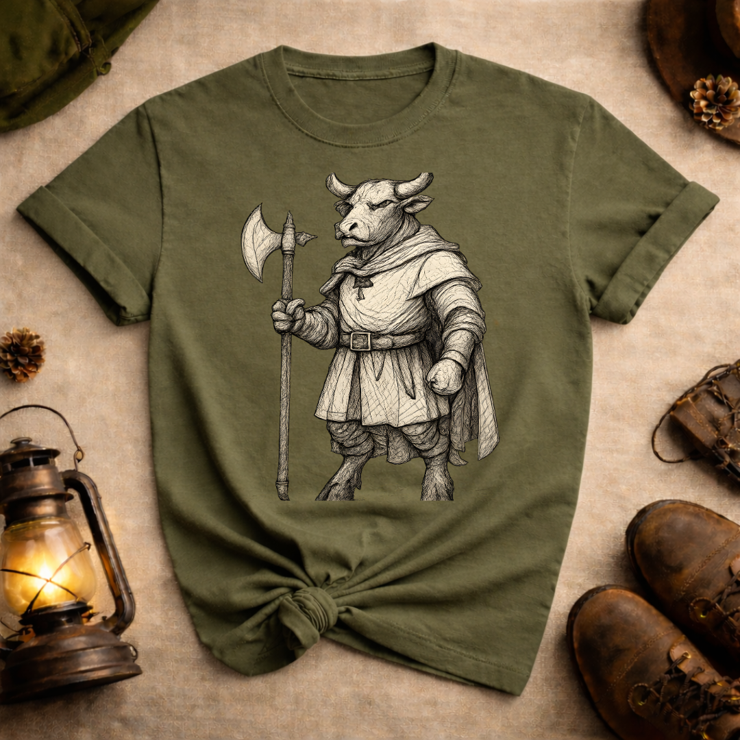Ox with War Ax T-Shirt
