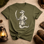 Snake with Curved Scimitar T-Shirt