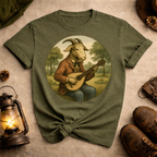 Goat Playing Mandolin T-Shirt