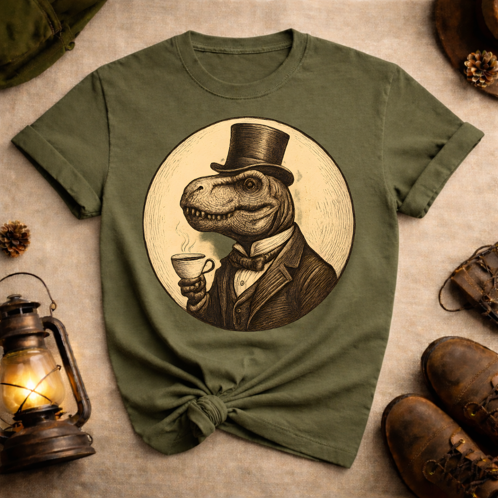 Dapper T-Rex T-Shirt