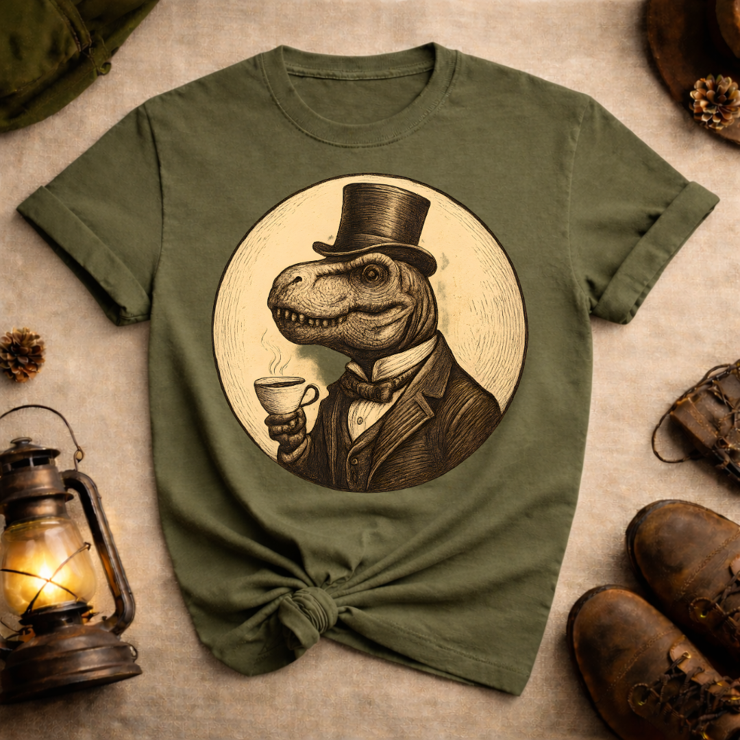Dapper T-Rex T-Shirt